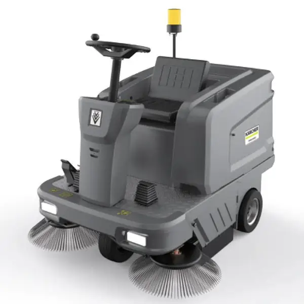 ����karcher��ʻʽɨ�س�KM130/130 Rͣ�����㳡����ҽԺͣ��������ˮ����ɨ��