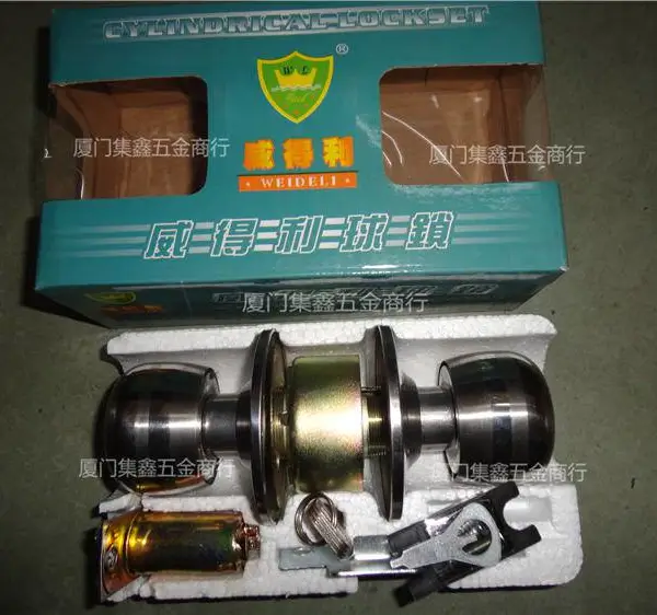厦门球形锁不锈钢卧室门锁卫生间厕所厨房门锁圆型锁执手锁头