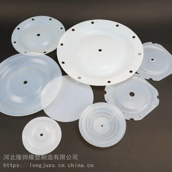 隆驹定制硅胶异型件 耐高温防水硅胶密封垫片 透明白色硅胶垫