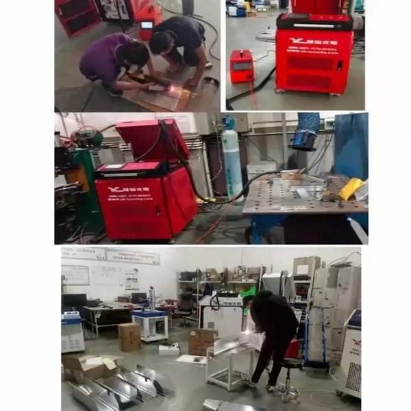 上海汉瑜光电 钣金箱体金属制品手持焊接机,大件焊接