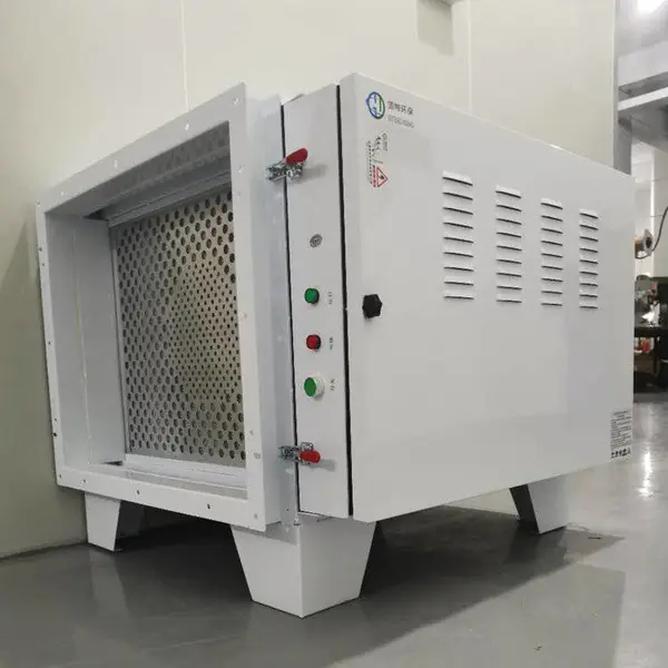 发热门诊新风排风复合式空气净化消毒装置 负压病房电子除尘净化器