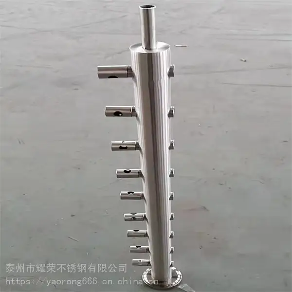 定制不锈钢楼梯立柱扶手 地铁商场不锈钢工程立柱 不锈钢立柱