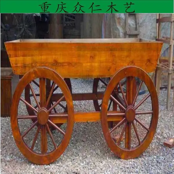 内江防腐木隔断花箱 实木路政树池 防腐木道路景观花箱生产 众仁木艺