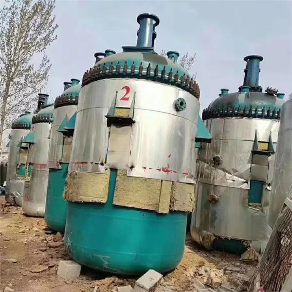 多功能搅拌釜 江苏二手搪瓷反应釜