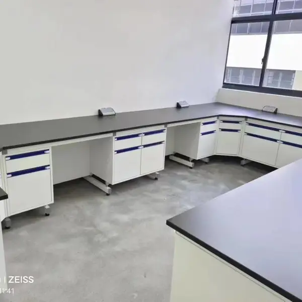 潍坊实验台生产厂家 实验室操作台边台仪器台 化工检测实验室家具全套