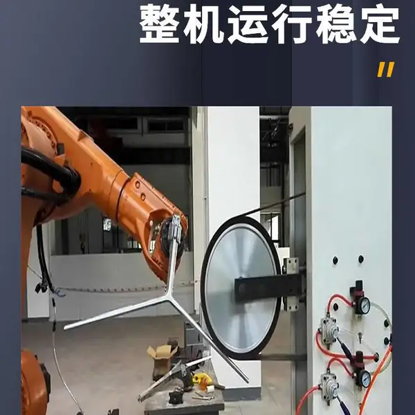 打磨机器人工作站 砂带机联动 铝合金压铸件去披锋 厂家批发