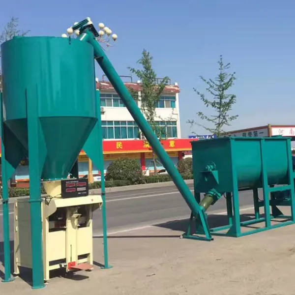 高效干粉砂浆搅拌机联合生产线 定制工业配套搅拌设备 及效***大型小型生产线