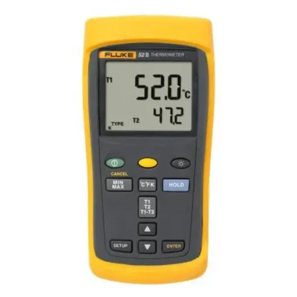 ˫ͨ���Ӵ�ʽ�¶ȱ� Fluke 52-II