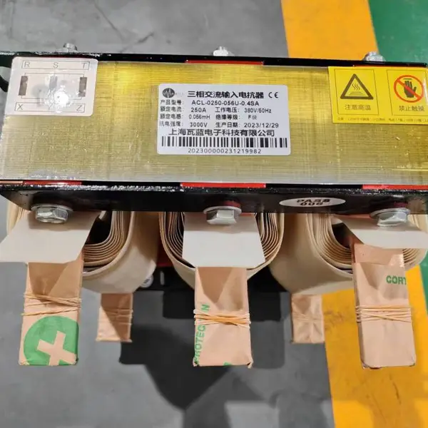 瓦蓝 输入/输出电抗器 OCL-0660-011U-0.4SA 低压成套变频器柜设备