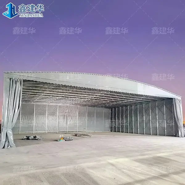 吴兴区安装雨蓬/推拉蓬布/伸缩雨棚/推拉棚/帆布雨篷/仓库大棚直销