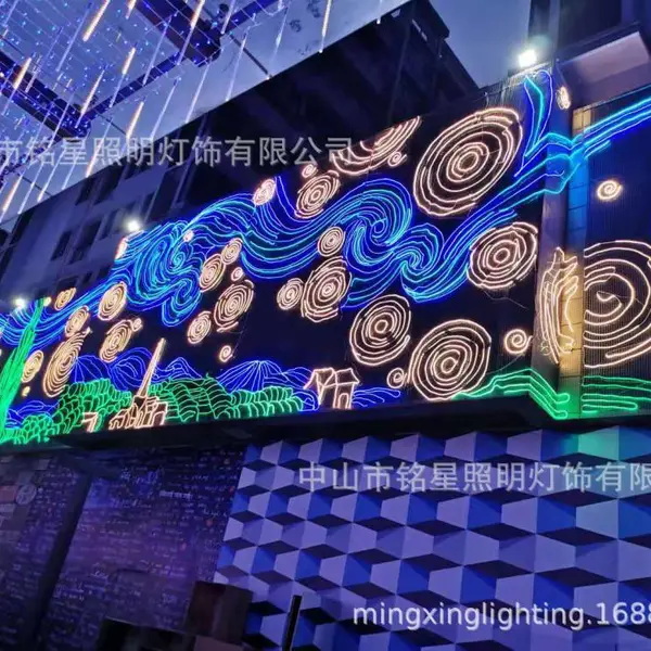 �̳�����ĻǽLED���λ� ���н�ǽ�徰�������ƹ� ���װ�γ�������