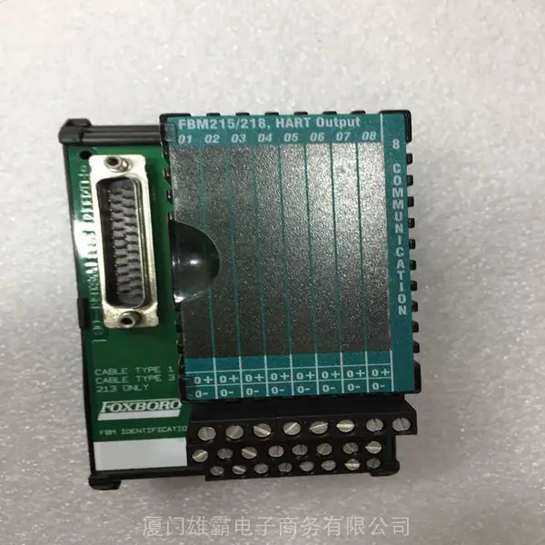 FOXBORO热电阻输入输出模块AD198GV卡件/交换机