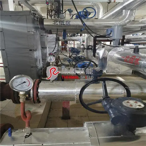 供应板式换热器保温衣 可拆卸隔热罩 气凝胶保温衣 保温套 节能降耗 淄博热盾 配套