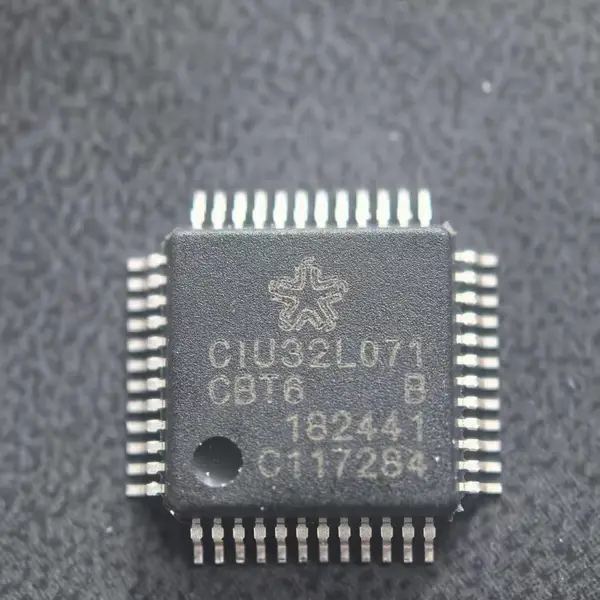 CIU32L071CBT6 HED/华大电子 封装LQFP48 Cortex?M0+ 硬件 AES/TRNG 安全单片机 电池 IoT 降本方案芯片