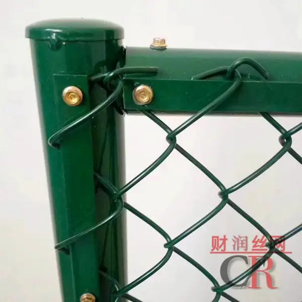 高尔夫球场围网 网球场围网标准尺寸 隔离网财润球场围网配件供应商