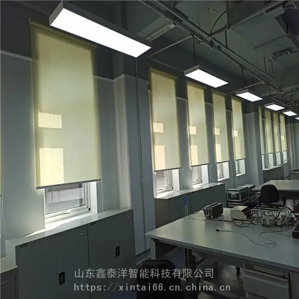 卷帘窗帘 全遮光卷帘 拉珠卷帘 手动升降卷帘 办公室窗帘