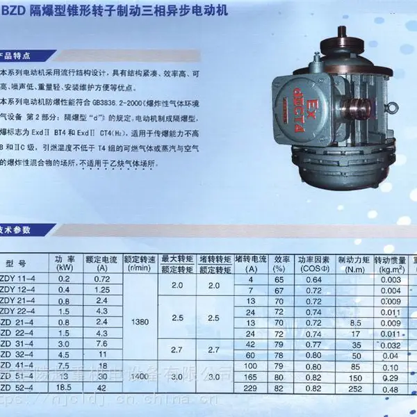 �Ͼ�������BZD 122-4 1.5KW��׶��ת�������첽�綯�� �� ������������������������