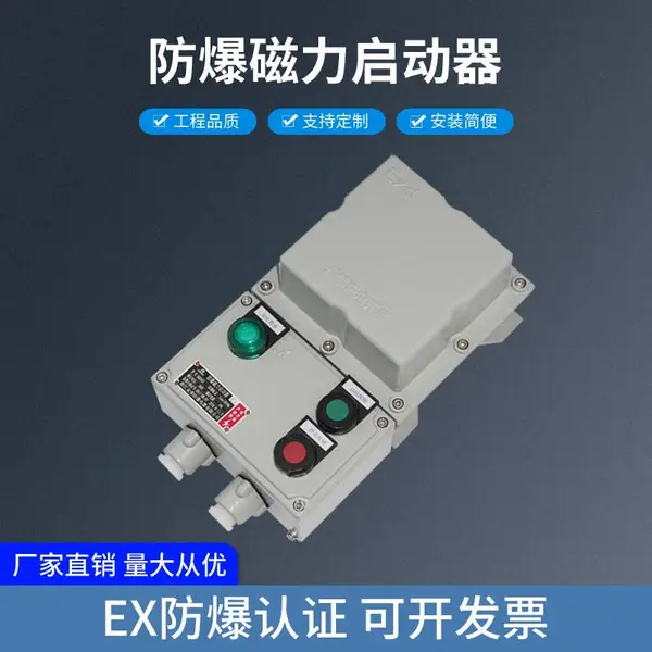 非标定制防爆防腐断路器 带漏电防爆断路器 防爆电磁起动器