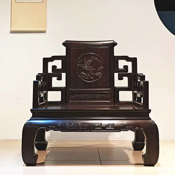 高奢红木客厅家具紫光檀明式罗汉床源头工厂直供华夏名琢
