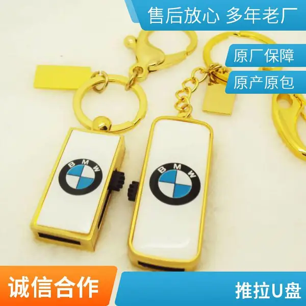 U盘厂家金属推拉U盘 滴胶迷你便携优盘 可定制各种滴胶图案