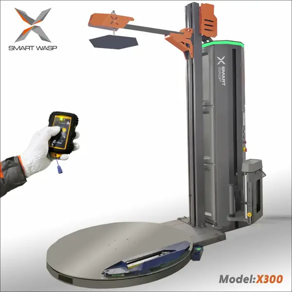 智能缠膜机S300低耗省材到打包机工作效率高
