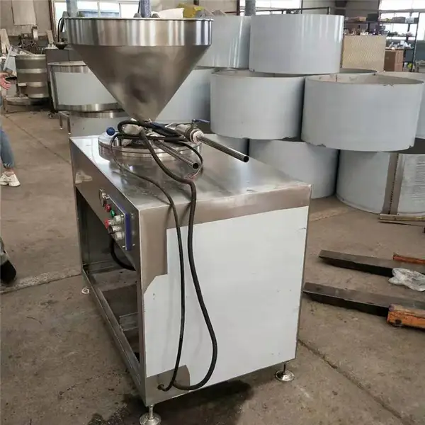 景翔牌火腿灌肠机 玉米肠加工设备 灌肠纽扣一体机