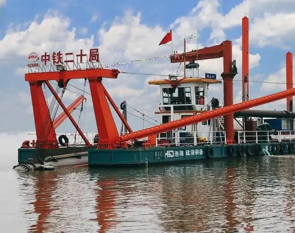 HID浩海-CSD6024绞吸式挖泥船 5000m?/h湖泊清淤扩容船