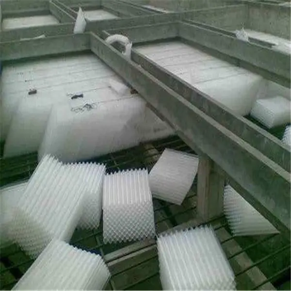 50mm孔径 32片装PP聚丙烯蜂窝斜管填料 污水沉淀池安装斜管填料厂家