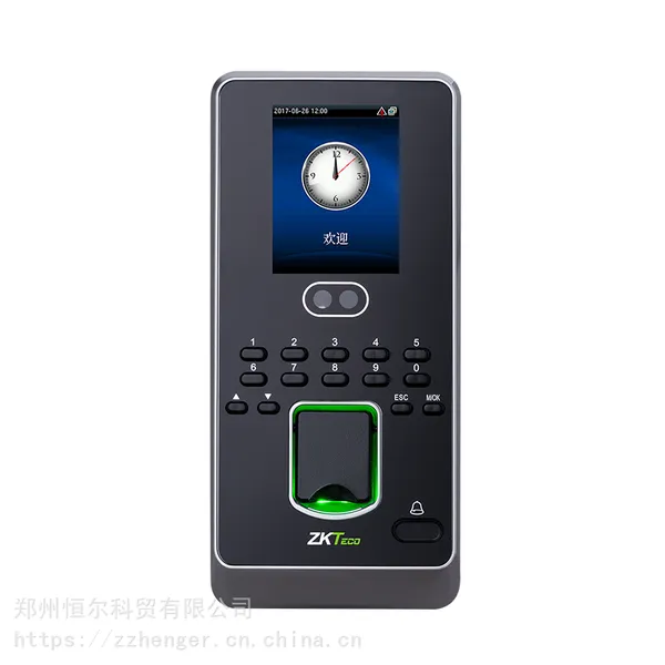 ZKTeco熵基中控IFACE3人脸指纹门禁一体机 带门铃按键