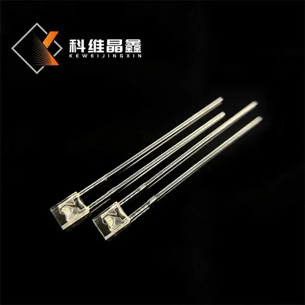 广州led发光二极管234白发白led灯珠 2*3*4高亮直插式发光二极管