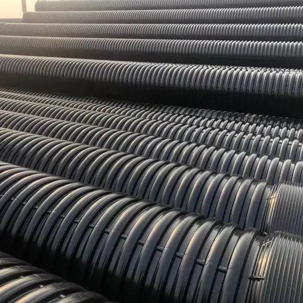 陕西pe双壁波纹管-济南益欣管业(推荐商家)