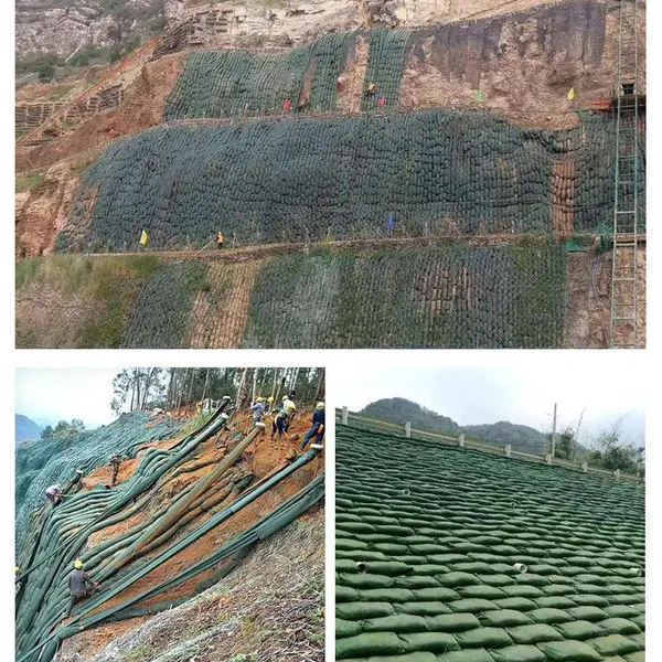 生态护坡袋 供应山西太原生态袋,生态袋河道护坡