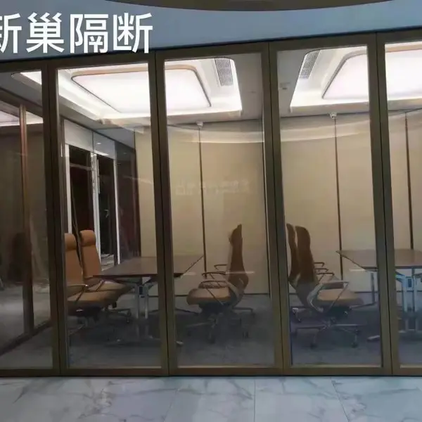 供应绍兴办公室会议室宴会厅移动活动隔断折叠门