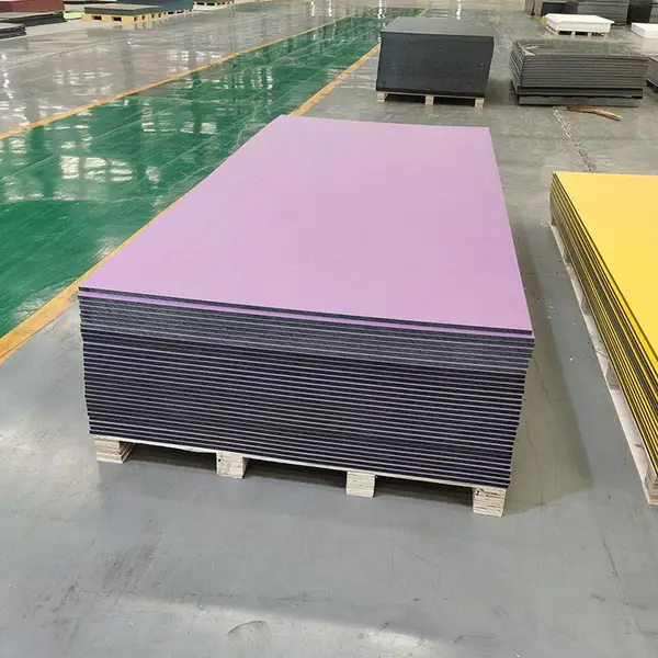高分子聚乙烯板 双色三色夹心塑料板 聚乙烯hdpe板