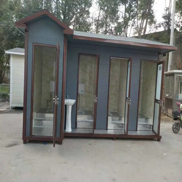 金属雕花板交警岗亭 交通铁路成品治安门卫室 造型美观节能环保