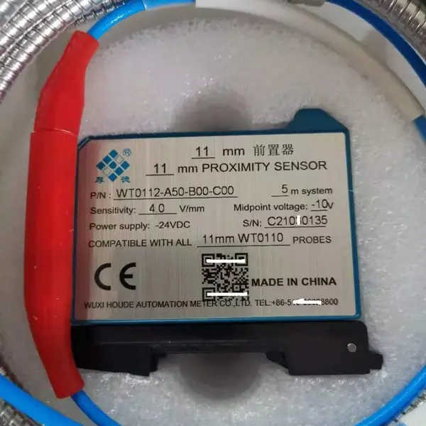 HD系列电涡流传感器无锡厚德WT系列电涡流传感器