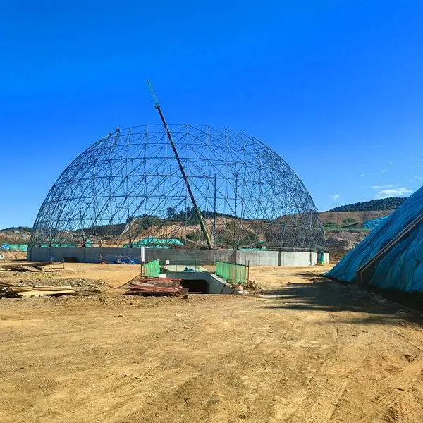 镀锌管桁架加工 方管 圆管钢结构切割空间造型 大跨度连廊拼装焊接