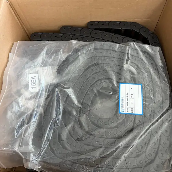 Hanshin Chain 工程塑料拖链 HSP0320?50 R50机床线缆 原装端部支架