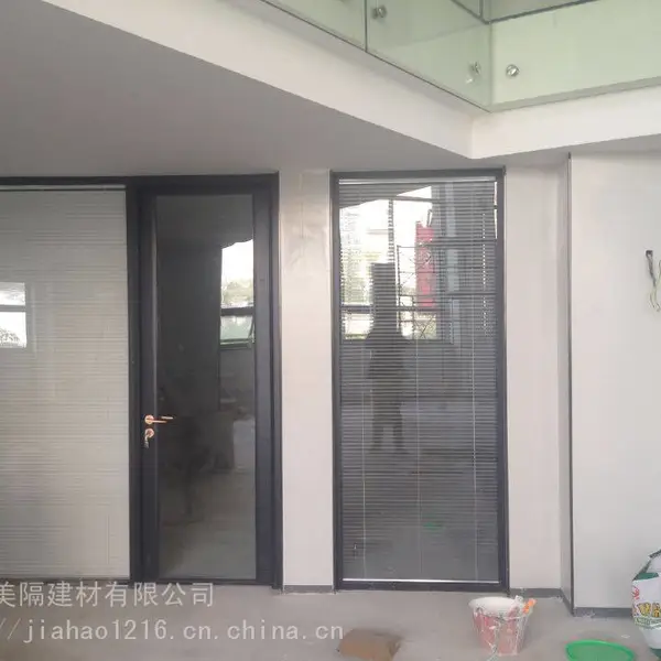深圳源头铝合金隔断厂家办公百叶玻璃隔断生产厂家