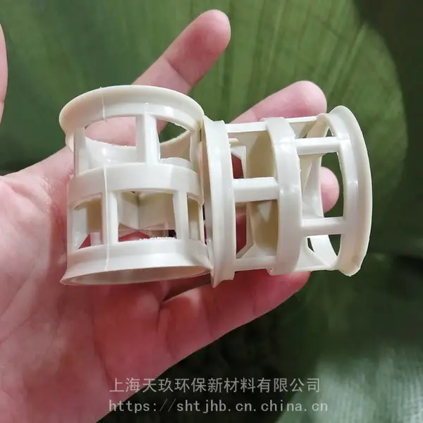 组合填料 多规格鲍尔环填料 耐酸碱腐蚀塑料鲍尔环填料