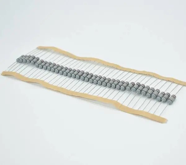 直插线绕电阻 KNP1/4W 1/2W 1W 2W 阻值0.1R-100R CP线绕线电阻