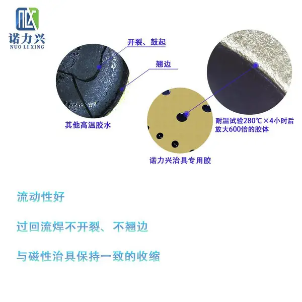 钐钴磁铁封装胶水,耐高温磁铁封装胶水,磁性治具胶水