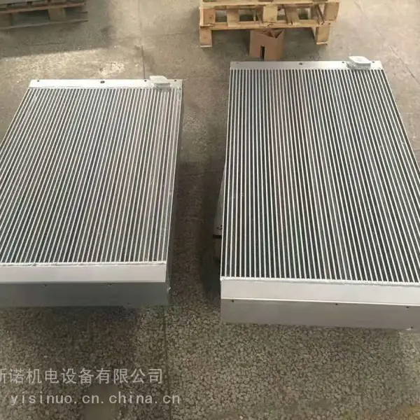 南口中车CRRC132PM-0.8螺杆空压机配件铝制散热冷却器
