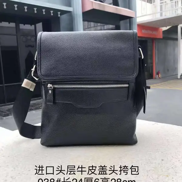 批发男士单肩包东莞头层牛皮包包工厂直批