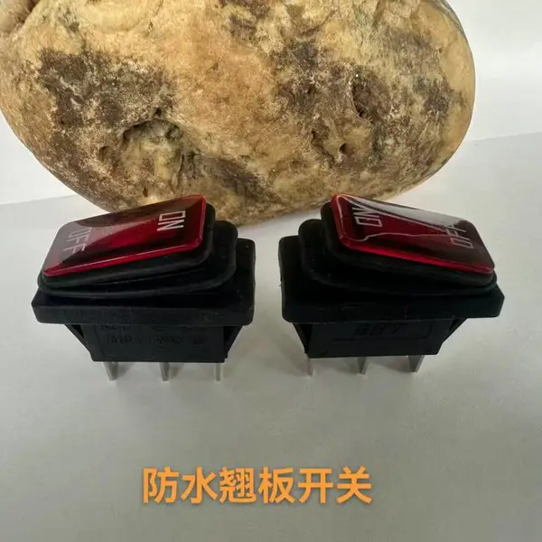 防水翘板开关 IP67船型小型仪器设备 电脑设备用