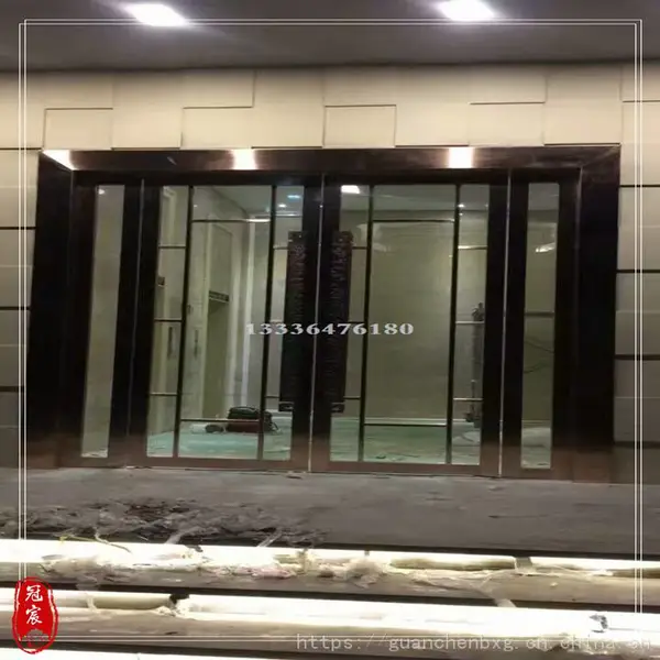 承接商场工程不锈钢大门,不锈钢幕墙装饰,不锈钢线条加工