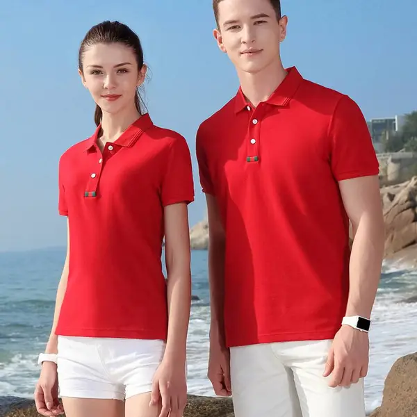 2020款商务T恤200g海岛棉珠地翻领短袖POLO衫男女通款 YK-228