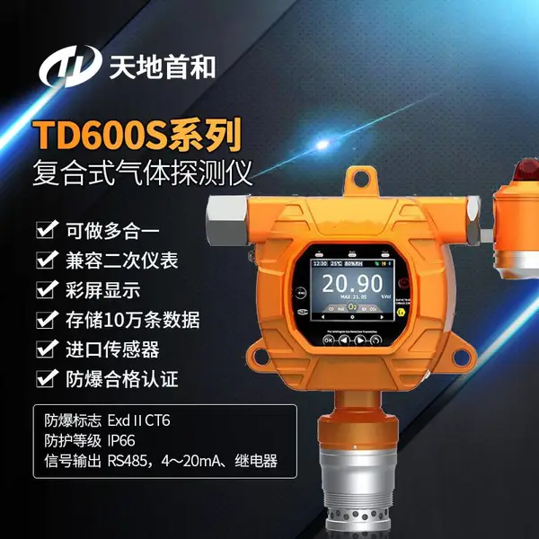 TD600S-C2H6����ʽ�����ⱨ����̽ͷ���Ƹ���ʽ