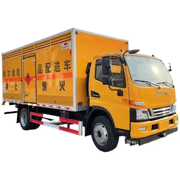东风途逸2米6矿用防爆车2类危险品厢式车新款质优