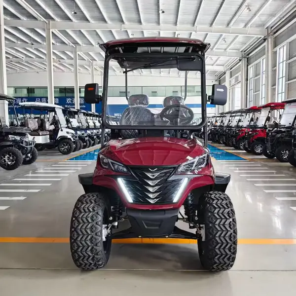 四轮电瓶车高尔夫车 售楼处酒店电动车 6-8座观光车文旅项目供应